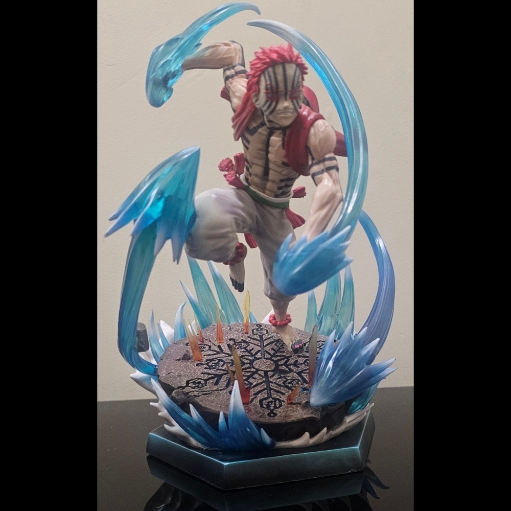 26cm Demon Slayer Anime Figure Kimetsu No Yaiba Shiny Statue Pvc Action Figurine